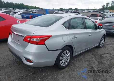2018 Nissan Sentra S из США, поврежденный, VIN 3N1AB7AP2JY328100